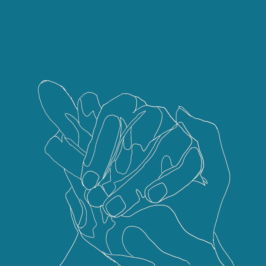 Hands clasping